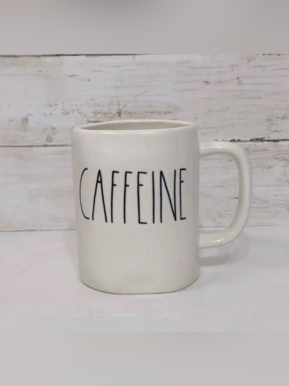 NWOT Rae Dunn CAFFEINE Mug PRICE FIRM